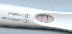 Pregnancy test positive